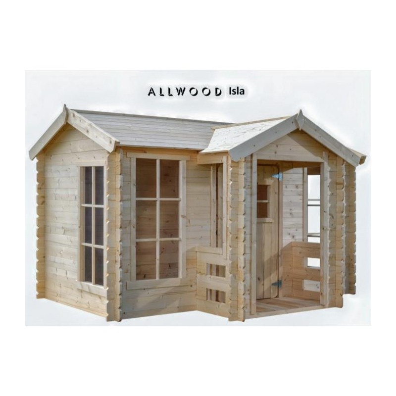 Allwood Isla Wooden Outdoor Playhouse Kit (M520)