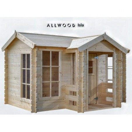 Allwood Isla Wooden Outdoor Playhouse Kit (M520)