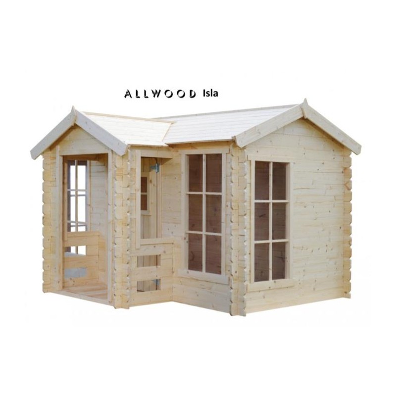 Allwood Isla Wooden Outdoor Playhouse Kit (M520)