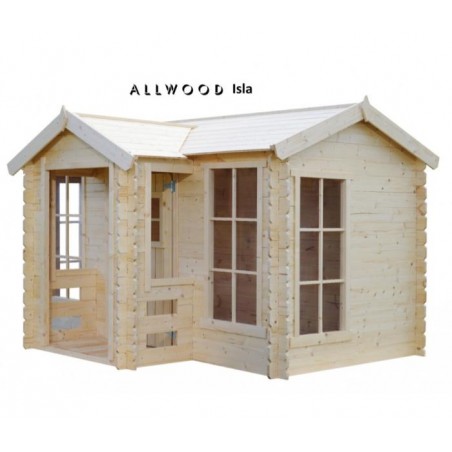 Allwood Isla Wooden Outdoor Playhouse Kit (M520)