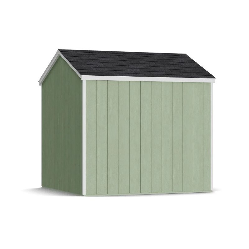 Little Cottage Co. 8x8 Value Gable Wood Storage Shed Kit with Side Entry - (8x8 VGS-SE-PC)