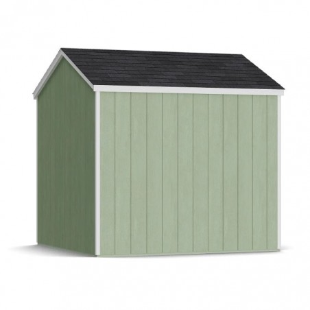 Little Cottage Co. 8x8 Value Gable Wood Storage Shed Kit with Side Entry - (8x8 VGS-SE-PC)