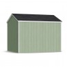 Little Cottage Co. 8x10 Value Gable Wood Storage Shed Kit with Side Entry - (8x10 VGS-SE-PC)