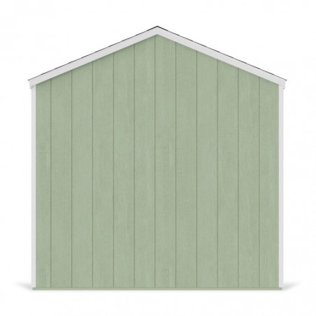 Little Cottage Co. 8x10 Value Gable Wood Storage Shed Kit with Side Entry - (8x10 VGS-SE-PC)