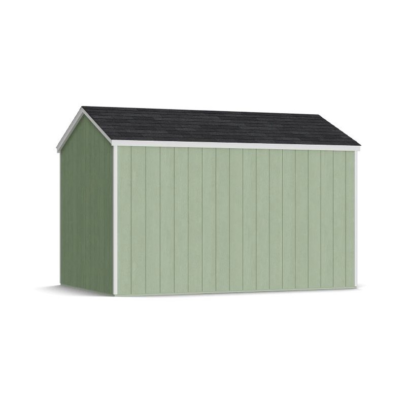Little Cottage Co. 8x12 Value Gable Wood Storage Shed Kit with Side Entry - (8x12 VGS-SE-PC)