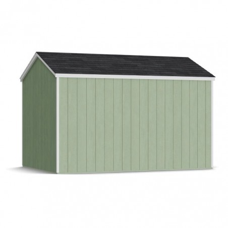 Little Cottage Co. 8x12 Value Gable Wood Storage Shed Kit with Side Entry - (8x12 VGS-SE-PC)