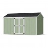 Little Cottage Co. 8x14 Value Gable Wood Storage Shed Kit with Side Entry - (8x14 VGS-SE-PC)