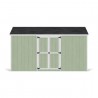 Little Cottage Co. 8x14 Value Gable Wood Storage Shed Kit with Side Entry - (8x14 VGS-SE-PC)
