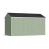 Little Cottage Co. 8x14 Value Gable Wood Storage Shed Kit with Side Entry - (8x14 VGS-SE-PC)