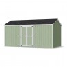 Little Cottage Co. 8x16 Value Gable Wood Storage Shed Kit with Side Entry - (8x16 VGS-SE-PC)