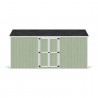Little Cottage Co. 8x16 Value Gable Wood Storage Shed Kit with Side Entry - (8x16 VGS-SE-PC)