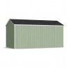Little Cottage Co. 8x16 Value Gable Wood Storage Shed Kit with Side Entry - (8x16 VGS-SE-PC)