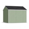 Little Cottage Co. 10x10 Value Gable Wood Storage Shed Kit with Side Entry - (10x10 VGS-SE-PC)
