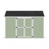 Little Cottage Co. 10x12 Value Gable Wood Storage Shed Kit with Side Entry - (10x12 VGS-SE-PC)