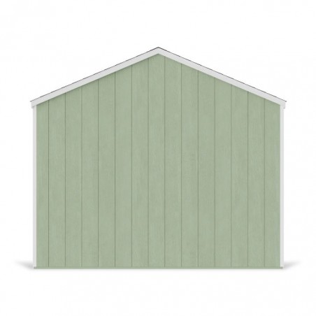 Little Cottage Co. 10x12 Value Gable Wood Storage Shed Kit with Side Entry - (10x12 VGS-SE-PC)