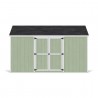 Little Cottage Co. 10x14 Value Gable Wood Storage Shed Kit with Side Entry - (10x14 VGS-SE-PC)