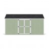 Little Cottage Co. 10x16 Value Gable Wood Storage Shed Kit with Side Entry - (10x16 VGS-SE-PC)