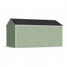 Little Cottage Co. 10x16 Value Gable Wood Storage Shed Kit with Side Entry - (10x16 VGS-SE-PC)
