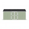 Little Cottage Co. 10x18 Value Gable Wood Storage Shed Kit with Side Entry - (10x18 VGS-SE-PC)