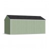 Little Cottage Co. 10x18 Value Gable Wood Storage Shed Kit with Side Entry - (10x18 VGS-SE-PC)