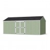 Little Cottage Co. 10x20 Value Gable Wood Storage Shed Kit with Side Entry - (10x20 VGS-SE-PC)