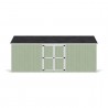 Little Cottage Co. 10x20 Value Gable Wood Storage Shed Kit with Side Entry - (10x20 VGS-SE-PC)