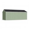 Little Cottage Co. 10x20 Value Gable Wood Storage Shed Kit with Side Entry - (10x20 VGS-SE-PC)