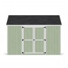 Little Cottage Co. 12x12 Value Gable Wood Storage Shed Kit with Side Entry - (12x12 VGS-SE-PC)