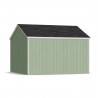 Little Cottage Co. 12x12 Value Gable Wood Storage Shed Kit with Side Entry - (12x12 VGS-SE-PC)