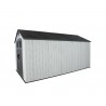Lifetime Dual Entry 15x8 Outdoor Storage Shed - Gray Matters (60407)