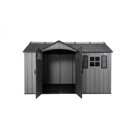 Lifetime 12.5 x 8 Outdoor Storage Shed Kit - Storm Dust (60454)