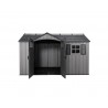 Lifetime 12.5 x 8 Outdoor Storage Shed Kit - Storm Dust (60454)