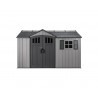 Lifetime 12.5 x 8 Outdoor Storage Shed Kit - Storm Dust (60454)