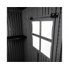Lifetime 12.5 x 8 Outdoor Storage Shed Kit - Storm Dust (60454)
