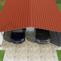 VersaTube 2-Sided 24x20x10 Classic Steel Carport Kit (CM324200100-NS0009)