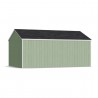 Little Cottage Co. 12x18 Value Gable Wood Storage Shed Kit with Side Entry - (12x18 VGS-SE-PC)