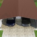 VersaTube 2-Sided 24x20x10 Classic Steel Carport Kit (CM324200100-NS0009)