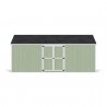 Little Cottage Co. 12x20 Value Gable Wood Storage Shed Kit with Side Entry - (12x20 VGS-SE-PC)