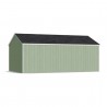 Little Cottage Co. 12x20 Value Gable Wood Storage Shed Kit with Side Entry - (12x20 VGS-SE-PC)