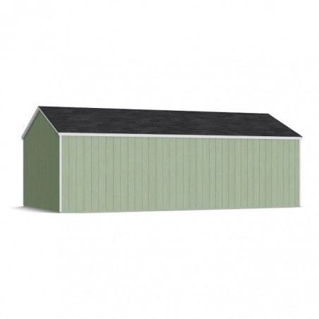 Little Cottage Co. 12x24 Value Gable Wood Storage Shed Kit with Side Entry - (12x24 VGS-SE-PC)