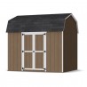 Little Cottage Co. 8x10 Value Gambrel Wood Barn Kit with 6' Sidewalls & Side Entry - (8x10 VGB-6-SE-PC)