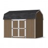 Little Cottage Co. 10x12 Value Gambrel Wood Barn Kit with 6' Sidewalls & Side Entry - (10x12 VGB-6-SE-PC)
