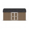 Little Cottage Co. 12x18 Value Gambrel Wood Barn Kit with 6' Sidewalls & Side Entry - (12x18 VGB-6-SE-PC)