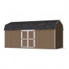 Little Cottage Co. 12x20 Value Gambrel Wood Barn Kit with 6' Sidewalls & Side Entry - (12x20 VGB-6-SE-PC)