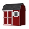 Little Cottage Co. 8x8 Value Gambrel Workshop Wood Barn Kit - (8x8 VGB-6-WS-PC)