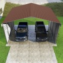 VersaTube 2-Sided 24x20x12 Classic Steel Carport Kit (CM324200120-NS0009)