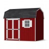 Little Cottage Co. 8x10 Value Gambrel Workshop Wood Barn Kit - (8x10 VGB-6-WS-PC)