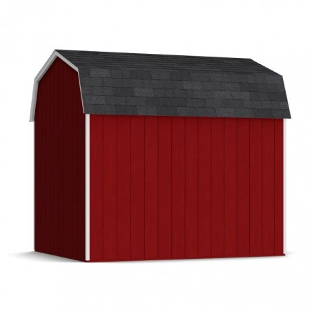 Little Cottage Co. 8x10 Value Gambrel Workshop Wood Barn Kit - (8x10 VGB-6-WS-PC)