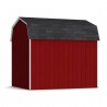 Little Cottage Co. 8x10 Value Gambrel Workshop Wood Barn Kit - (8x10 VGB-6-WS-PC)