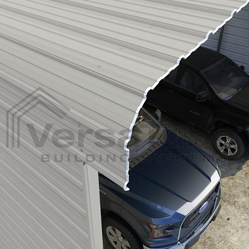 VersaTube 2-Sided 24x20x12 Classic Steel Carport Kit (CM324200120-NS0009)